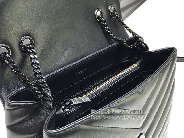 YSL爆款女士包包 聖羅蘭經典款LouLou Y大號形挎包 YSL肩背斜挎包 459749  jjh1194
